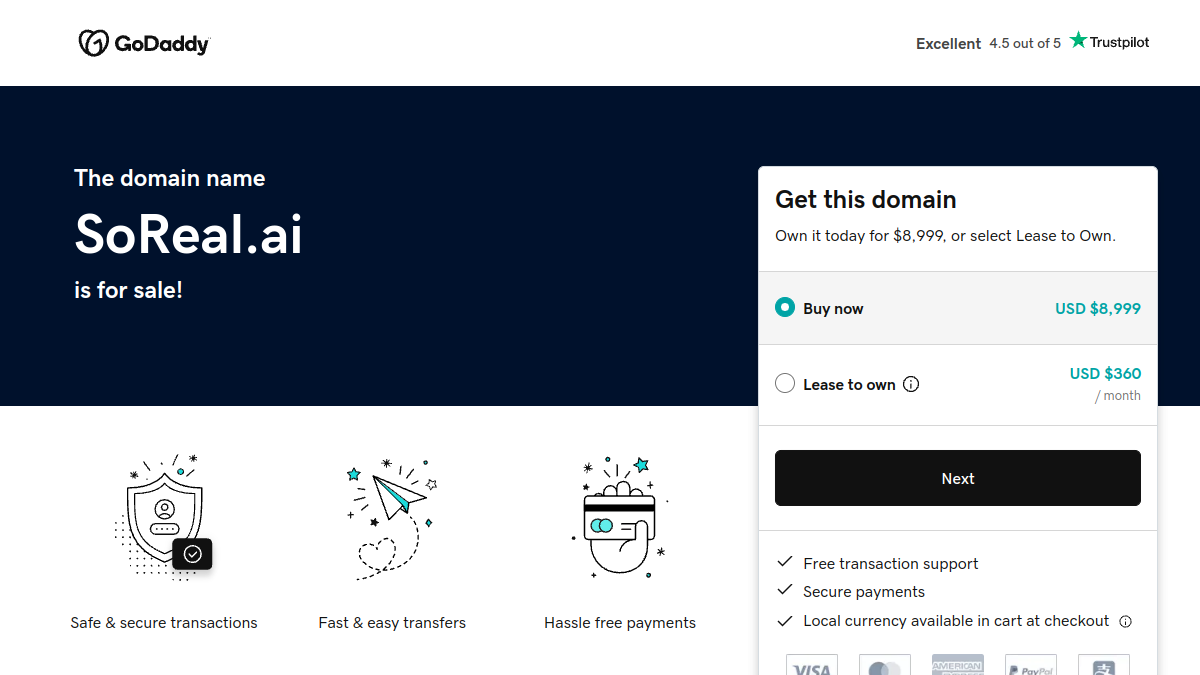 Soreal.AI Studio官网截图