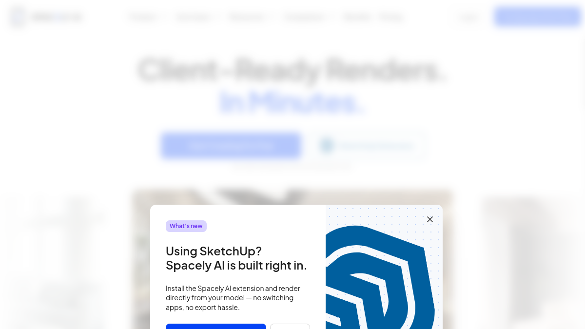 Spacely AI官网截图