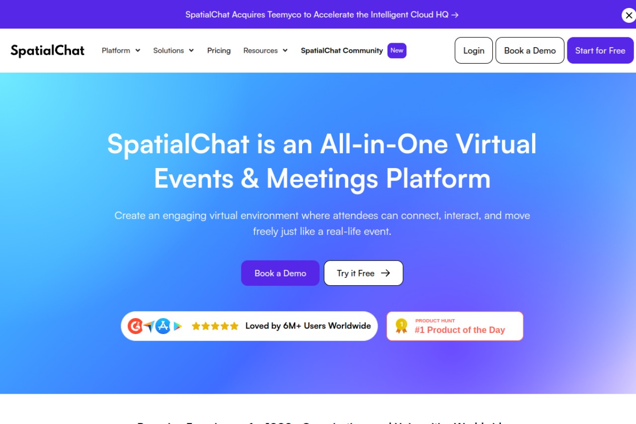 SpatialChat官网截图