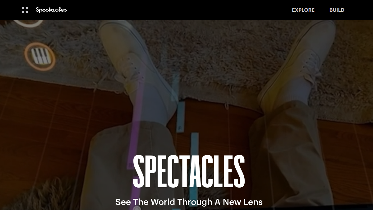 Spectacles官网截图