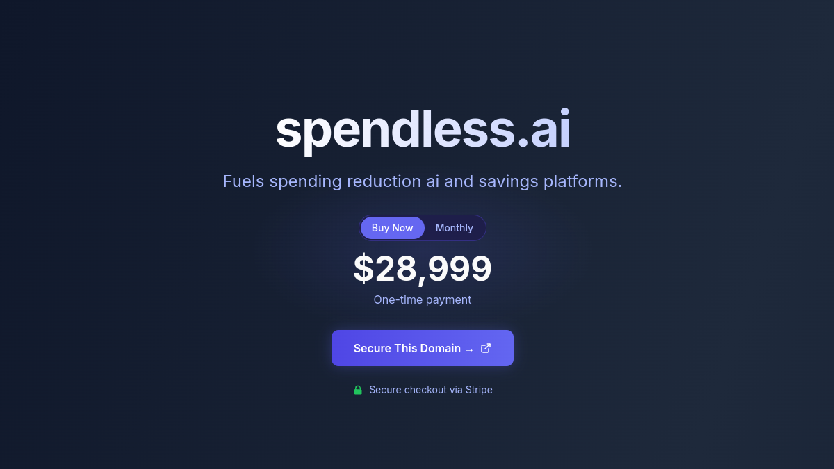 Spendless官网截图