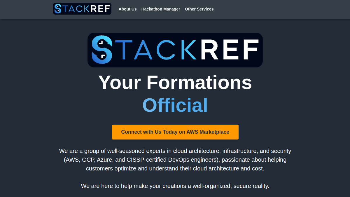 StackRef官网截图