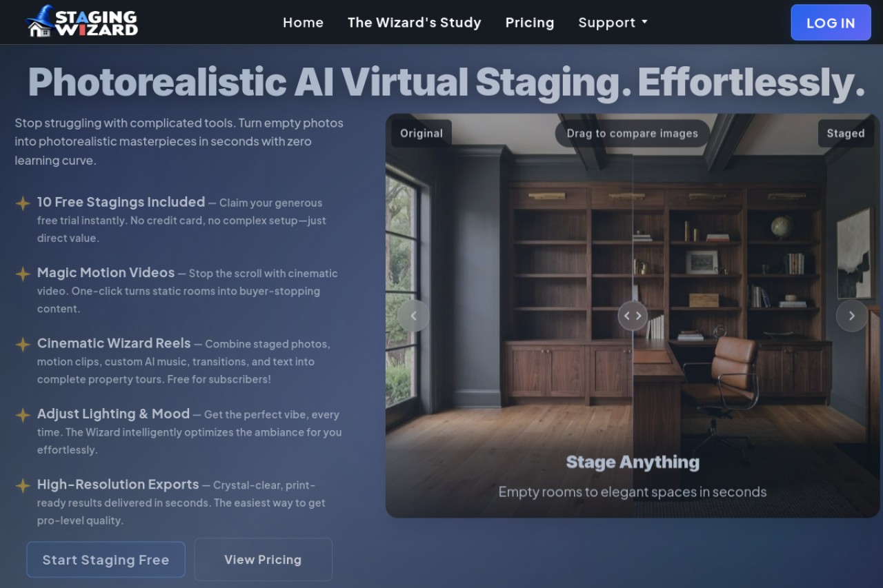 Staging Wizard官网截图