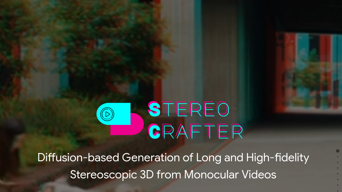 StereoCrafter官网截图