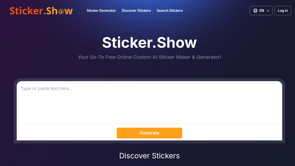 Sticker.Show官网截图