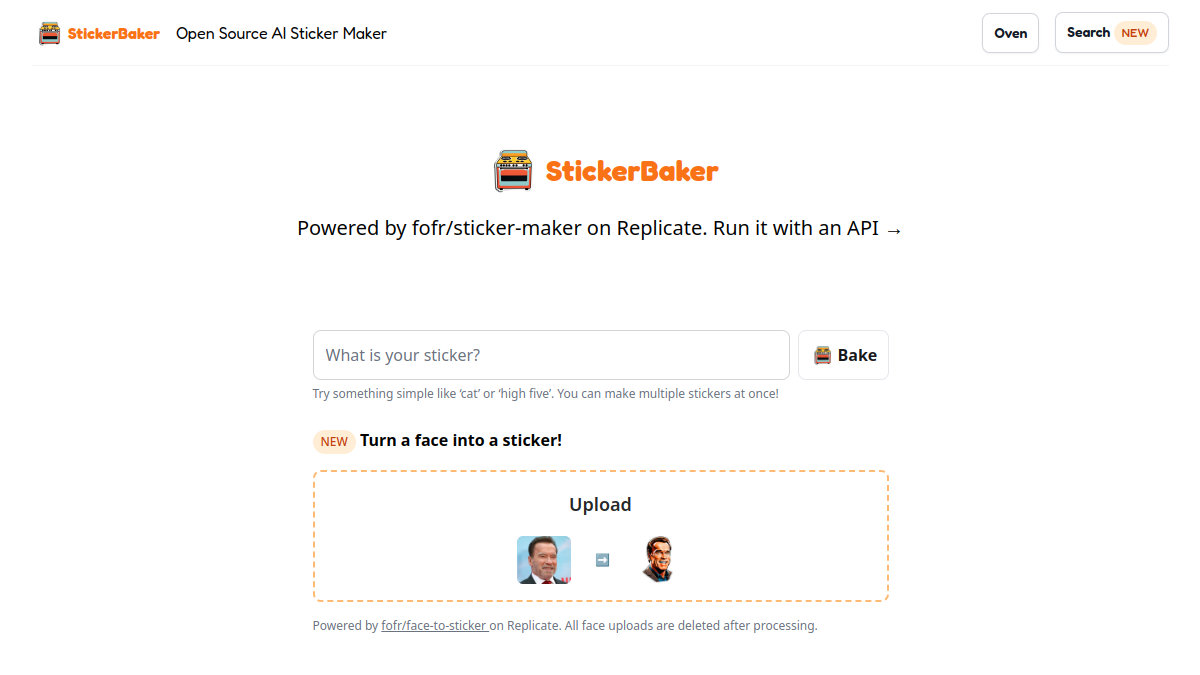 StickerBaker官网截图