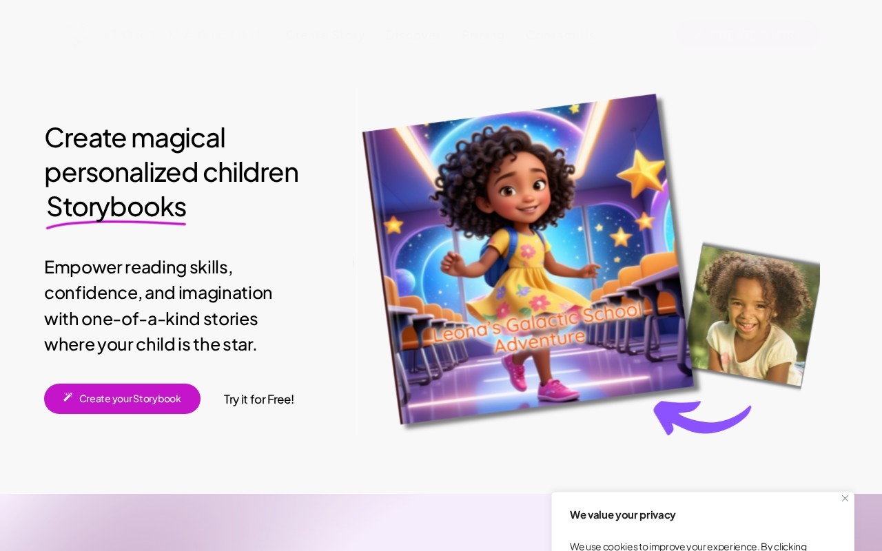 StoryMagician.ai官网截图