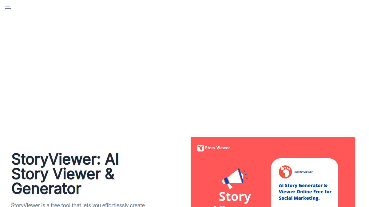 StoryViewer官网截图