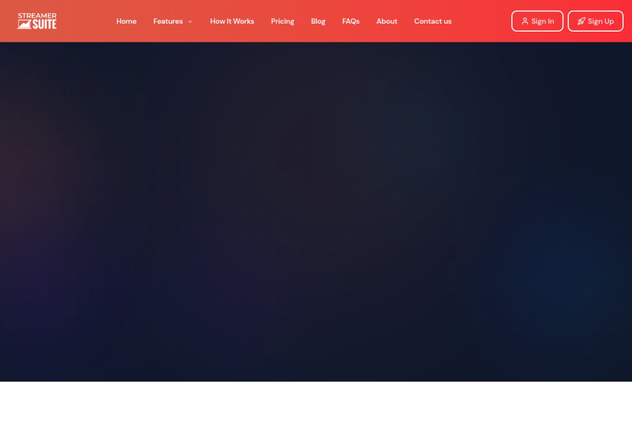 StreamerSuite官网截图