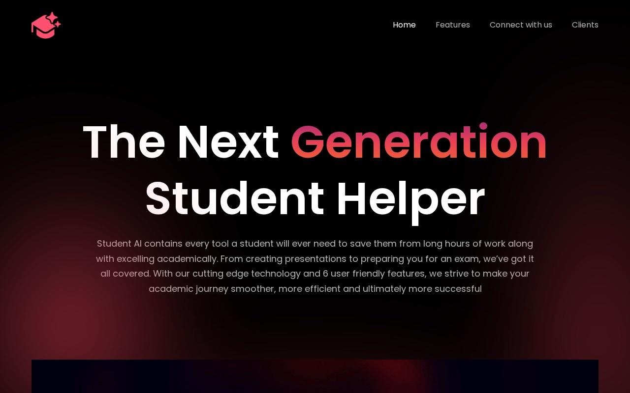 Student AI官网截图