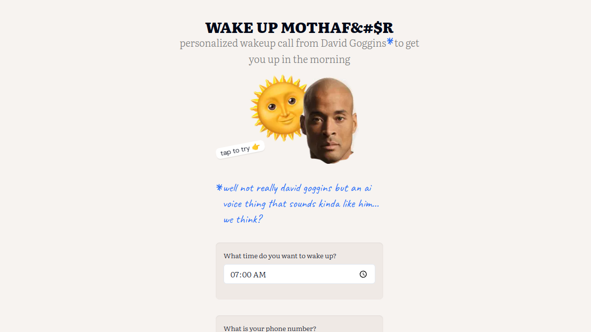 WAKE UP MOTHAF&#$R官网截图