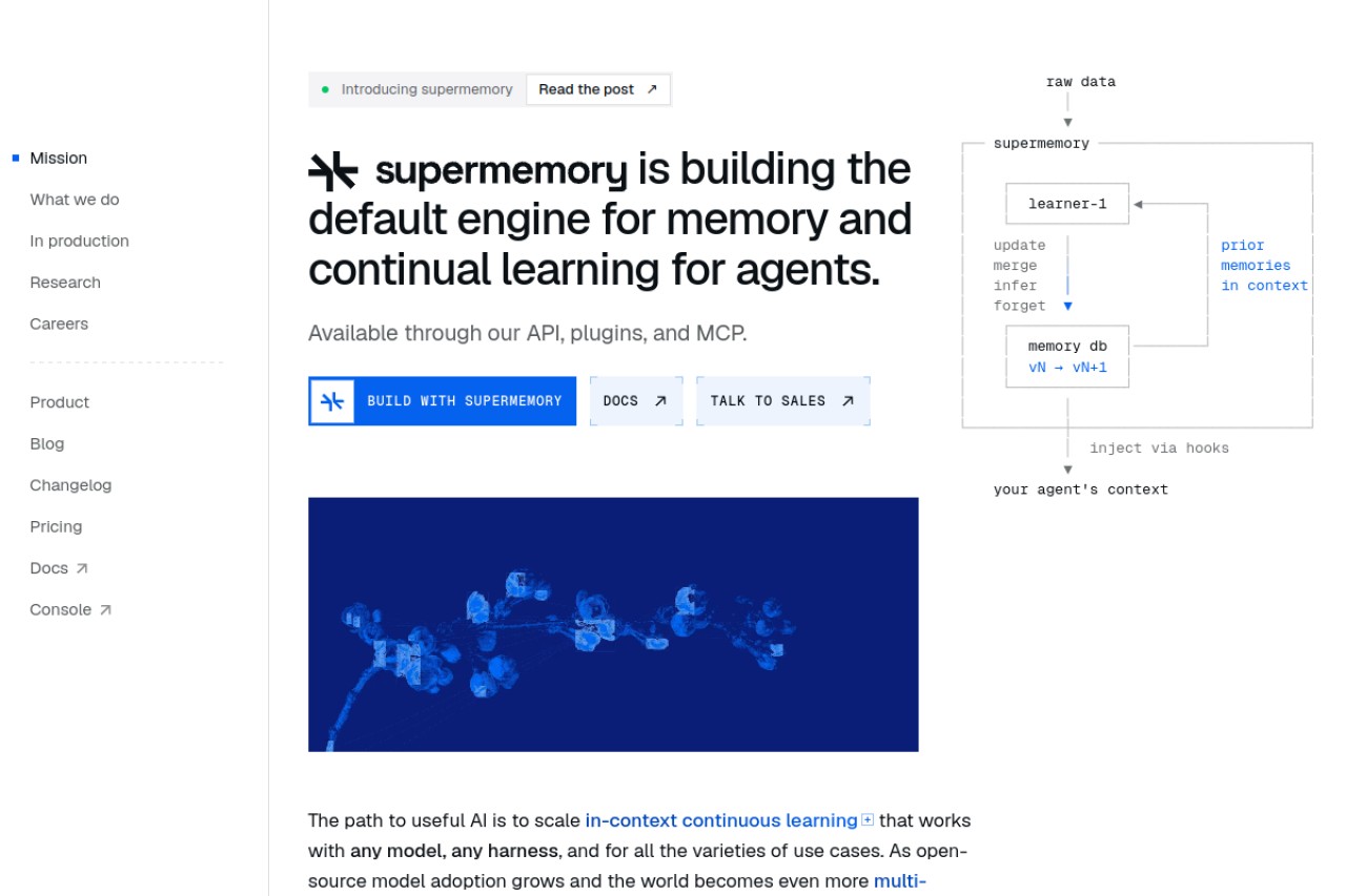 supermemory™官网截图