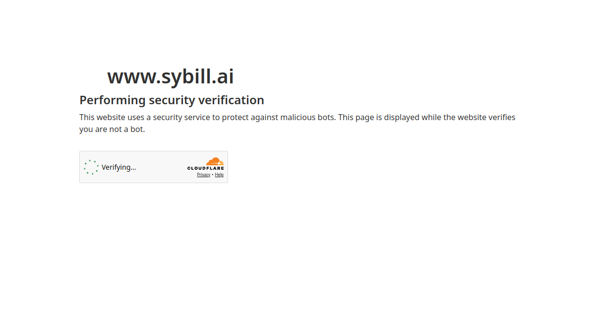 Sybill官网截图