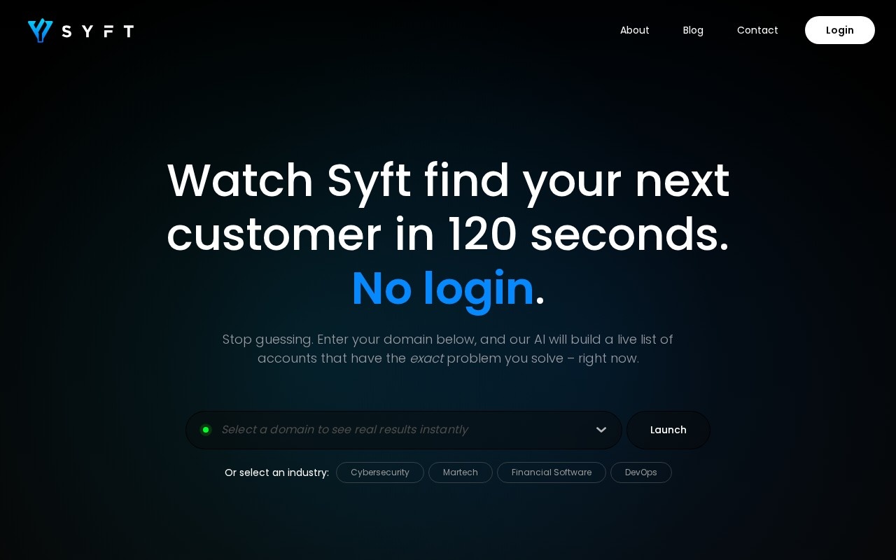 Syft AI官网截图
