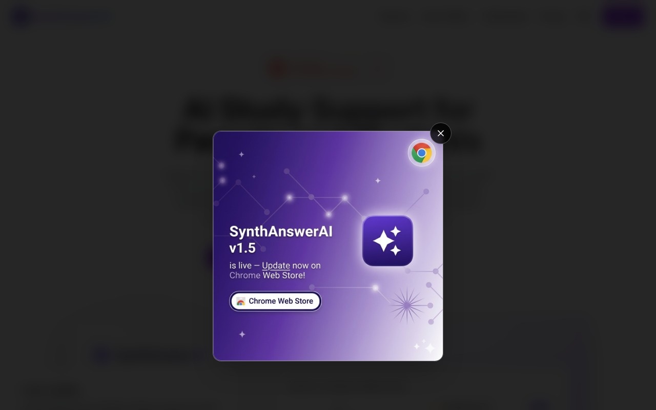 SynthAnswer AI官网截图