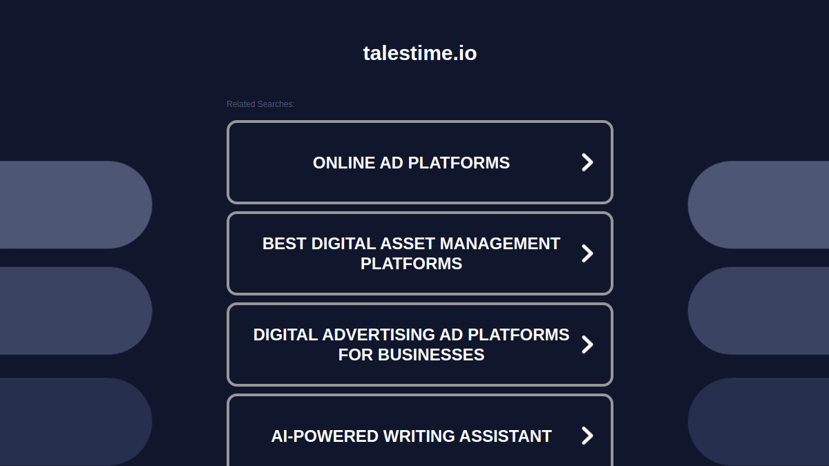 TalesTime官网截图