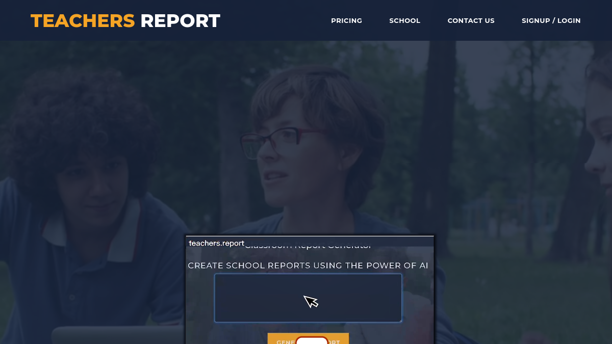 Teachers Report Writer官网截图