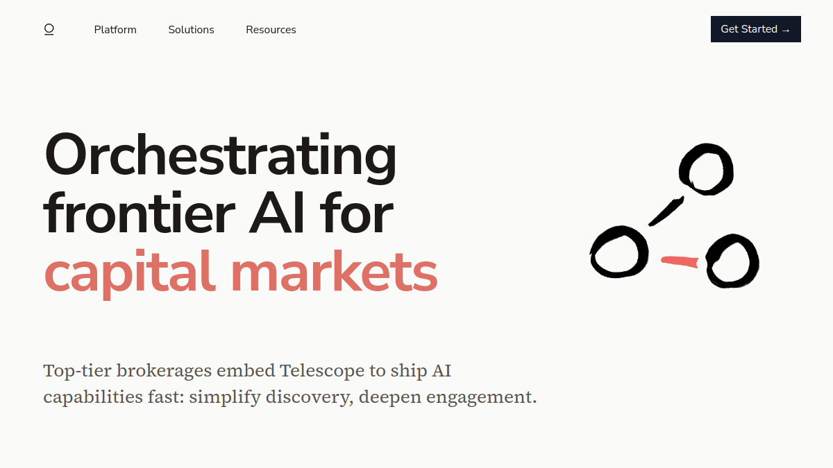 Telescope官网截图