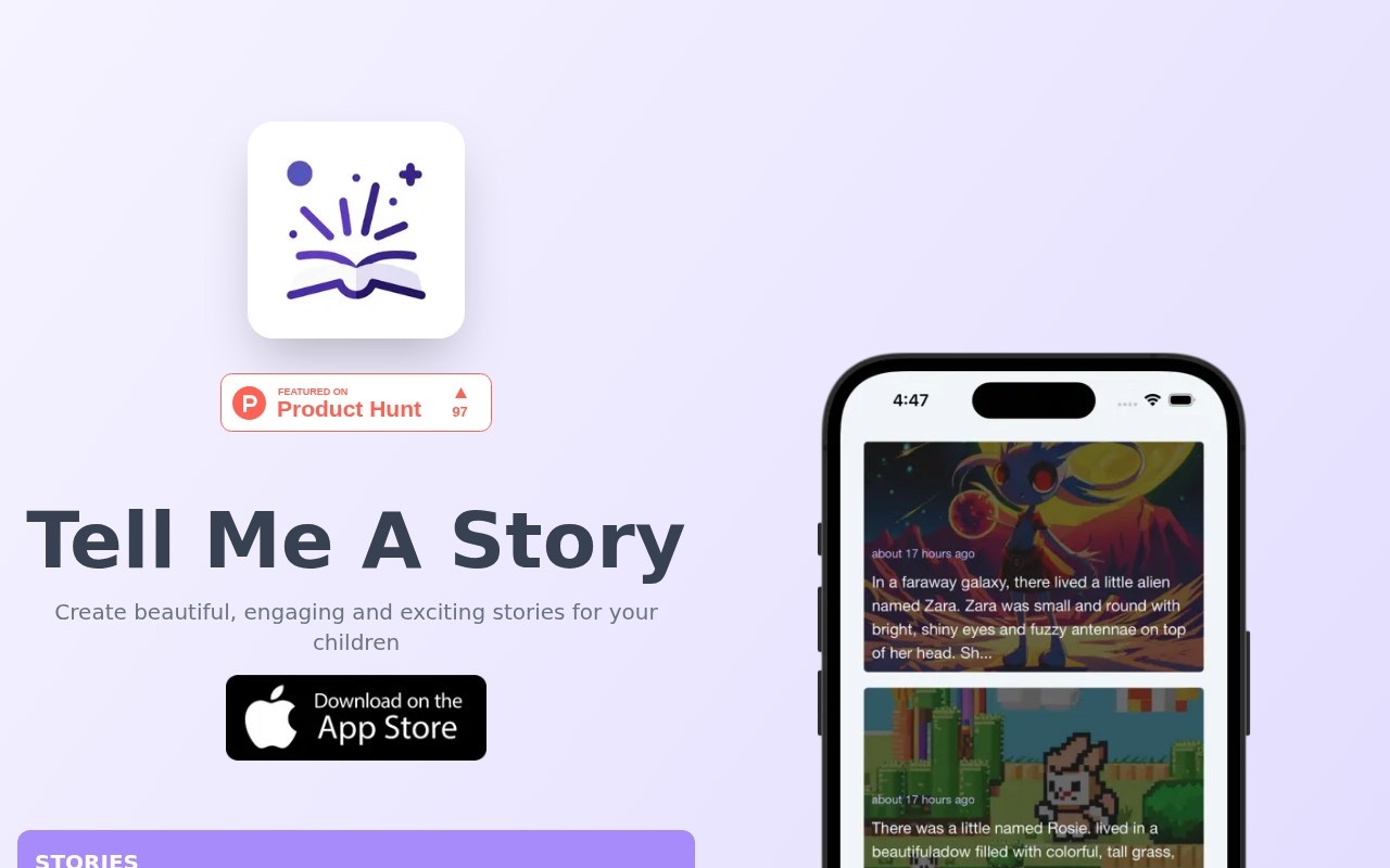Tell me a Story官网截图