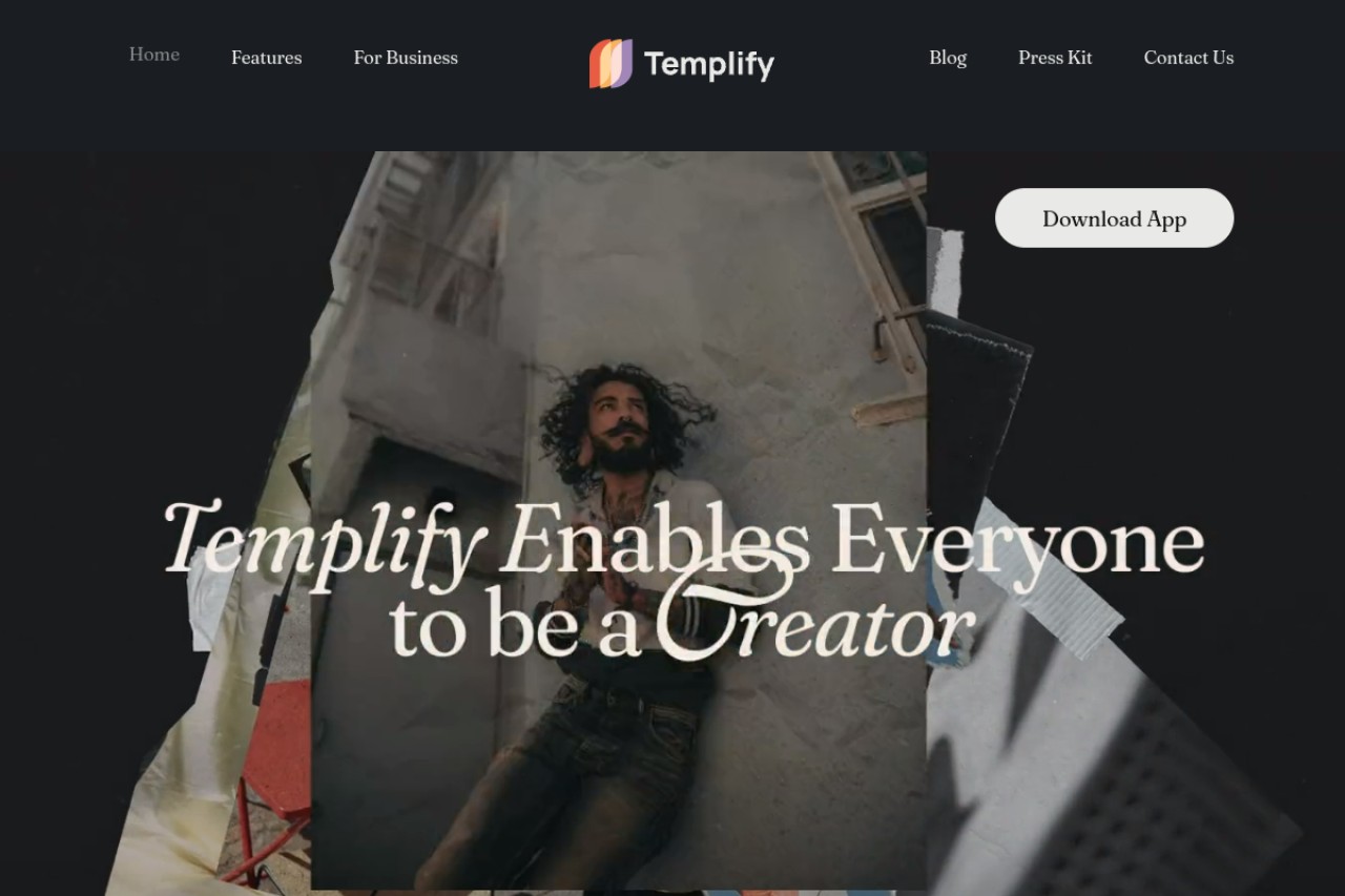 Templify官网截图