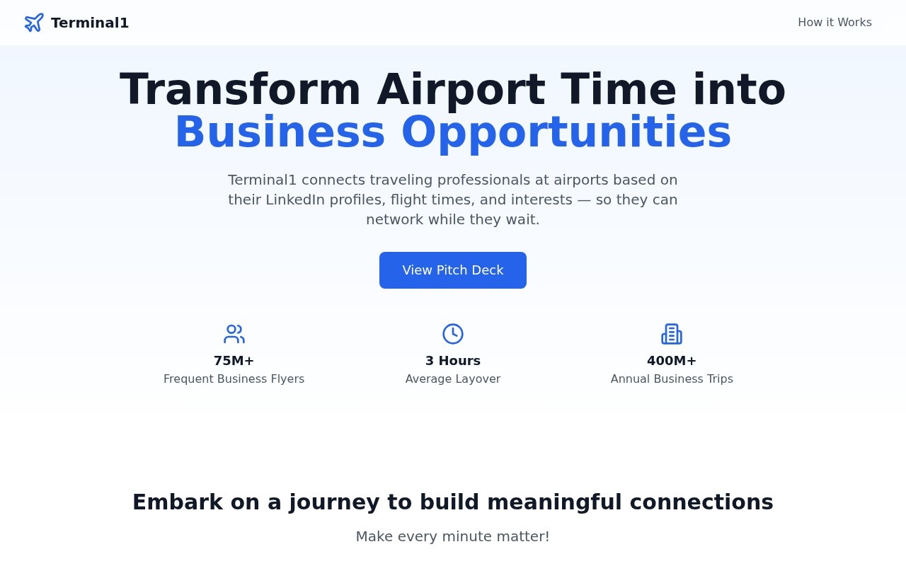 Terminal1官网截图