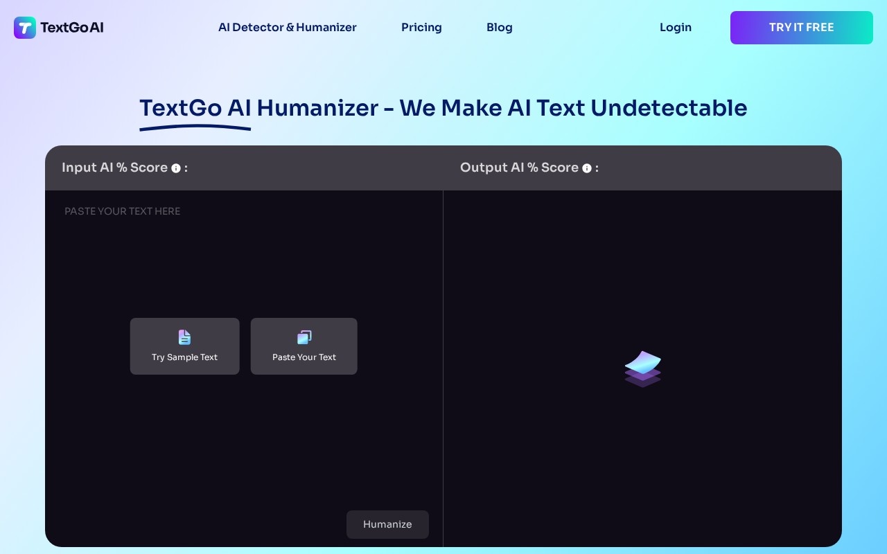 TextGo AI官网截图