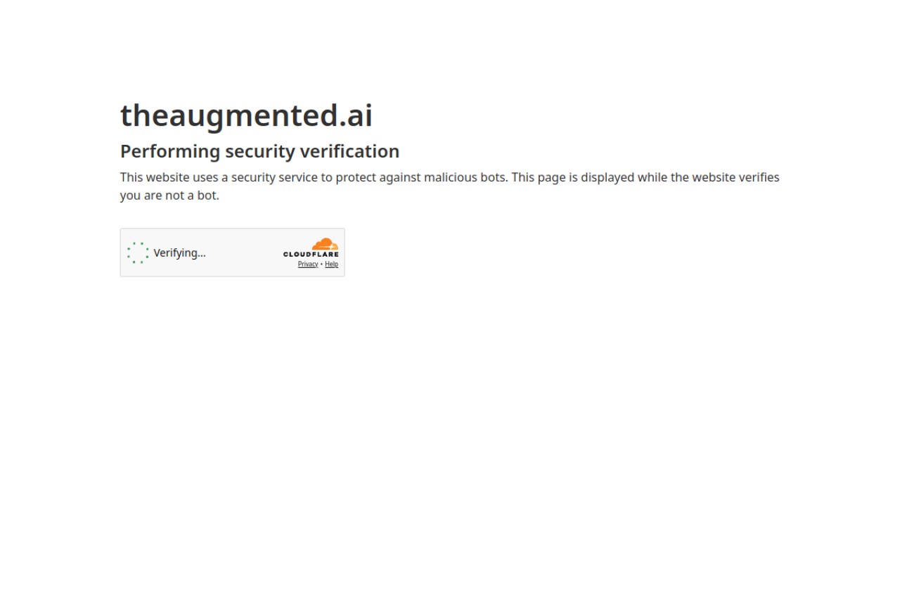 The Augmented AI官网截图