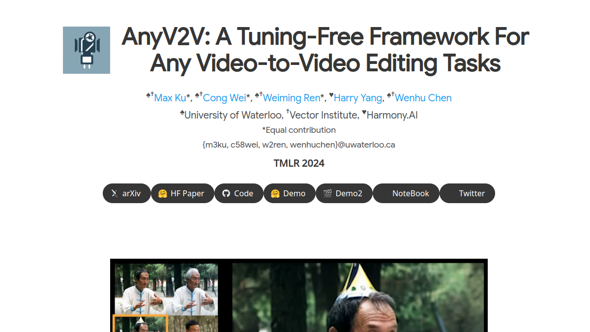 AnyV2V官网截图
