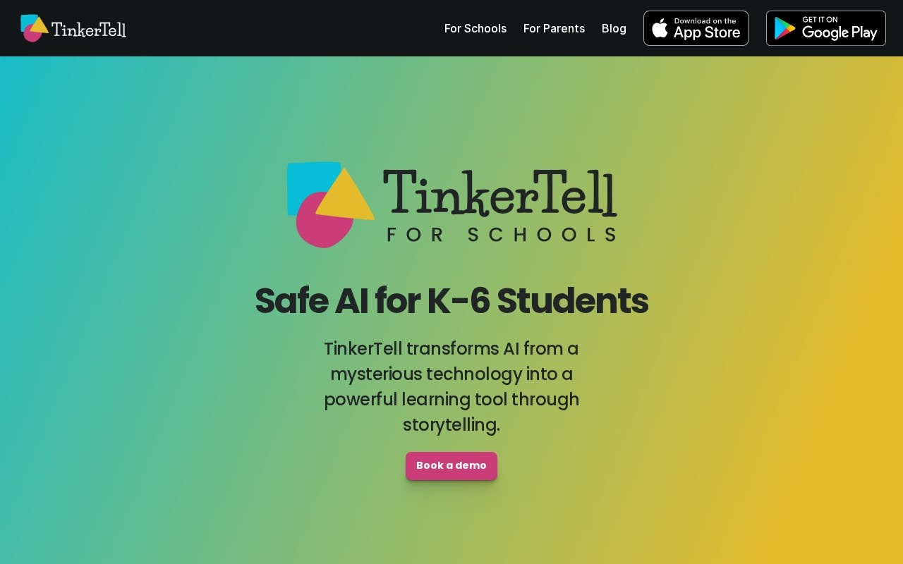 TinkerTell官网截图