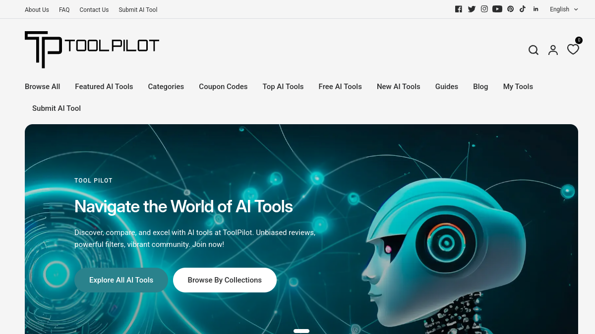ToolPilot AI官网截图