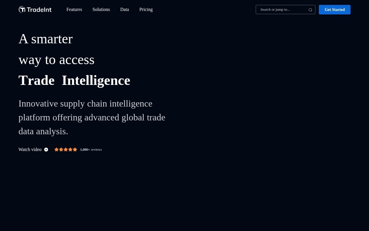 Trade Intelligence Global官网截图