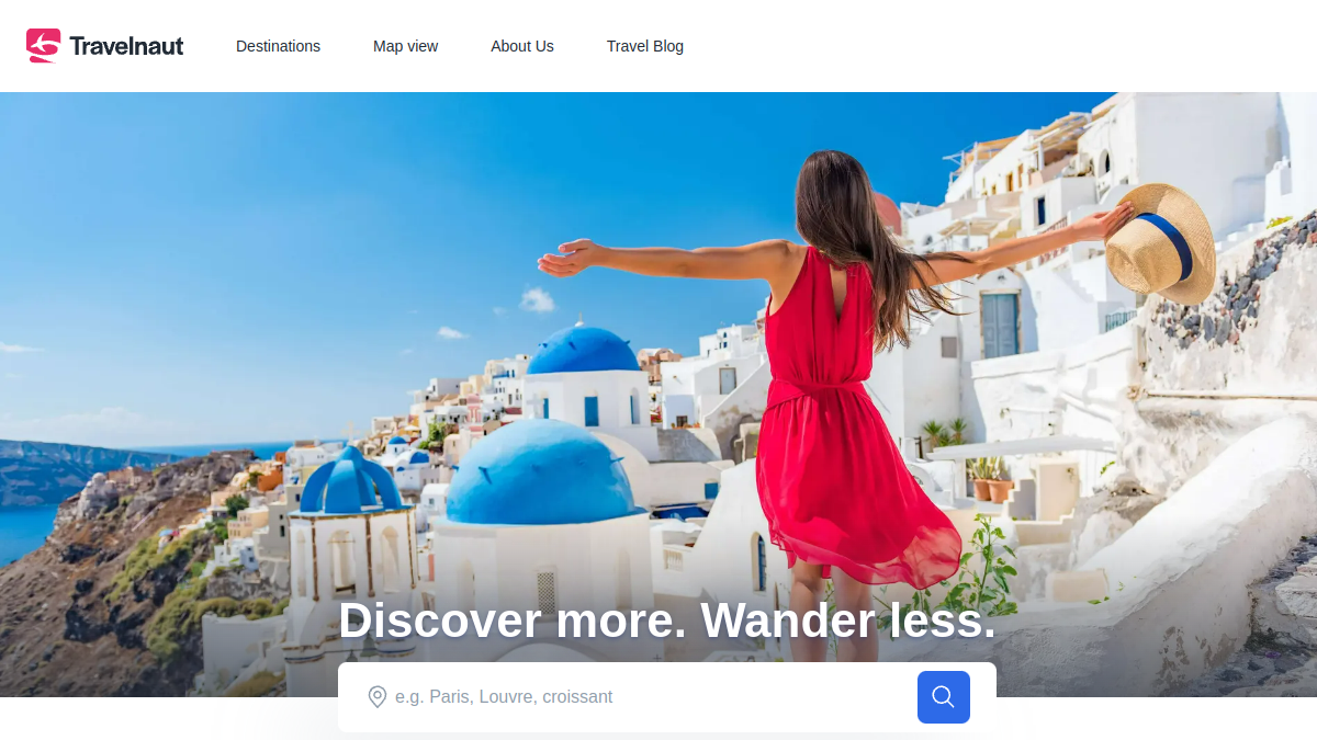 Travelnaut官网截图