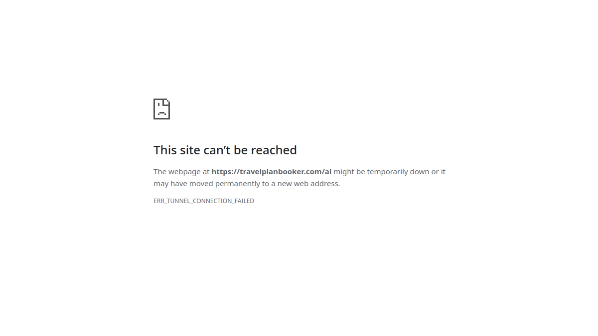 TravelPlanBooker官网截图