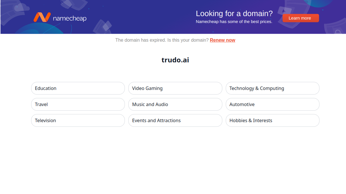Trudo AI官网截图