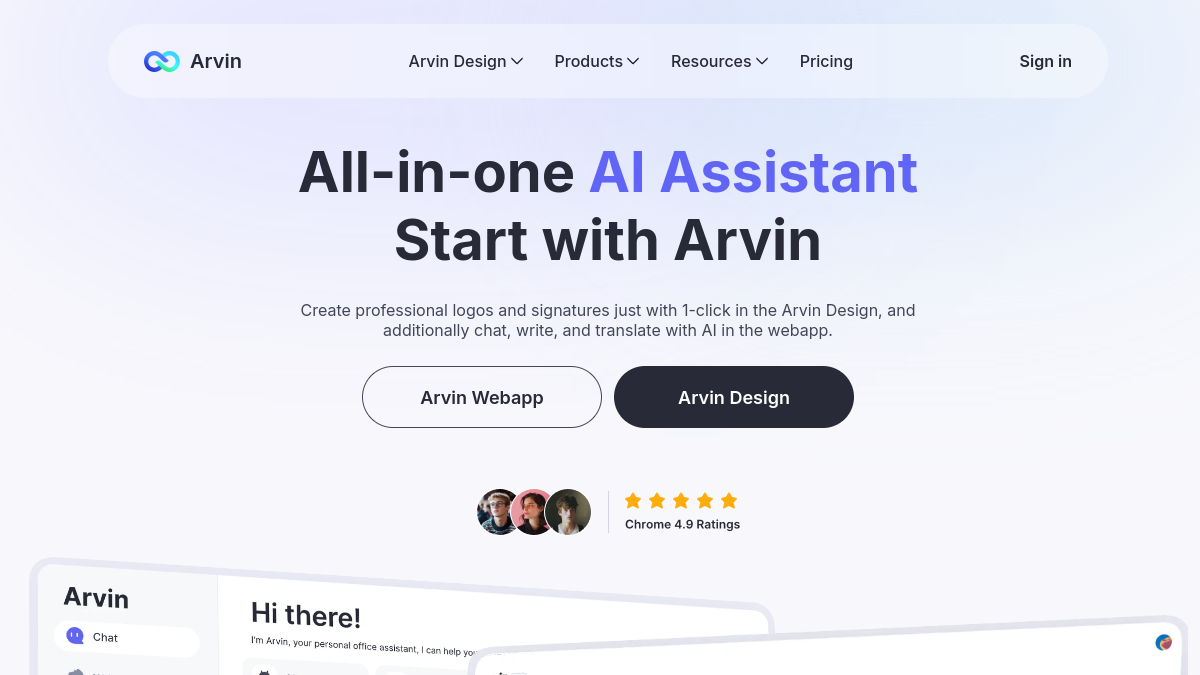 tryarvin官网截图