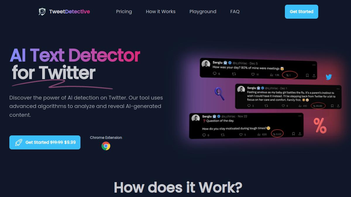 TweetDetective官网截图