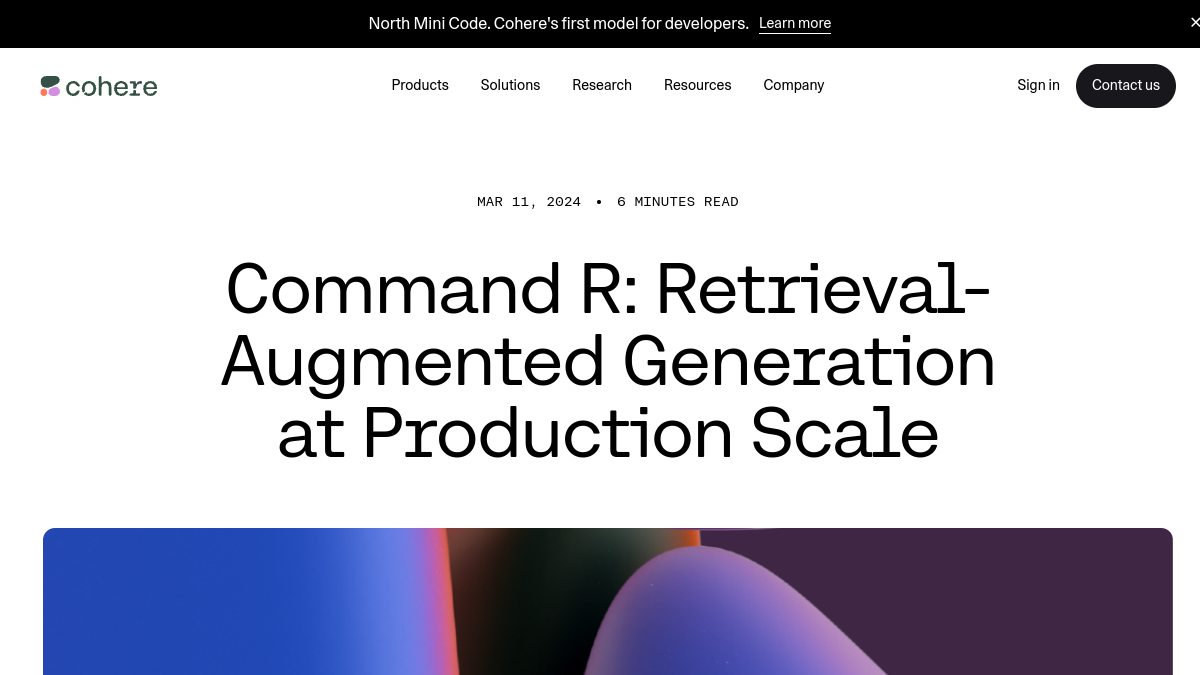 Command-R 界面截图