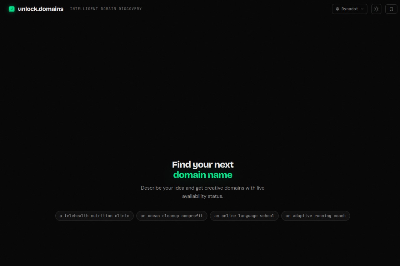 Unlock.domains官网截图