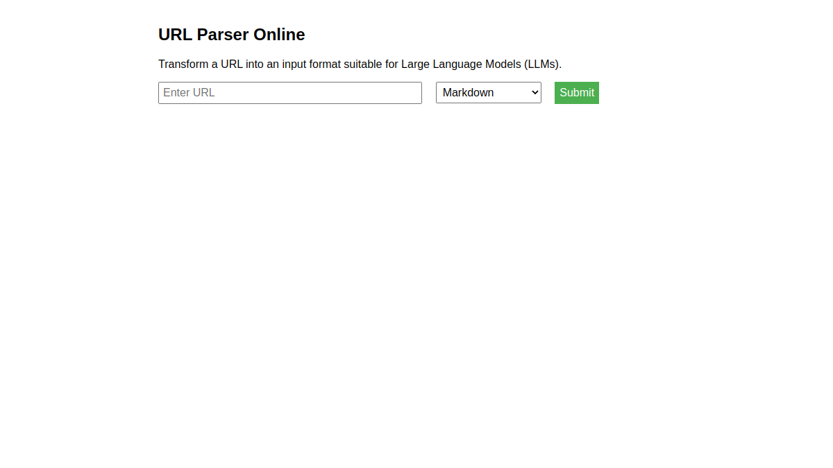 URL Parser Online官网截图