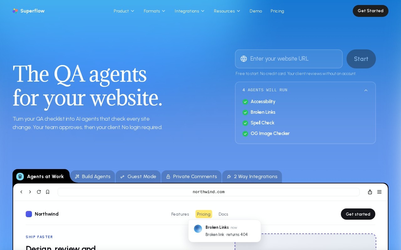 Superflow: Annotate live websites官网截图