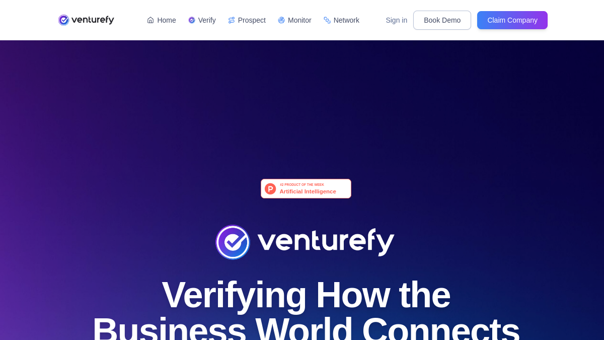 venturefy AI官网截图