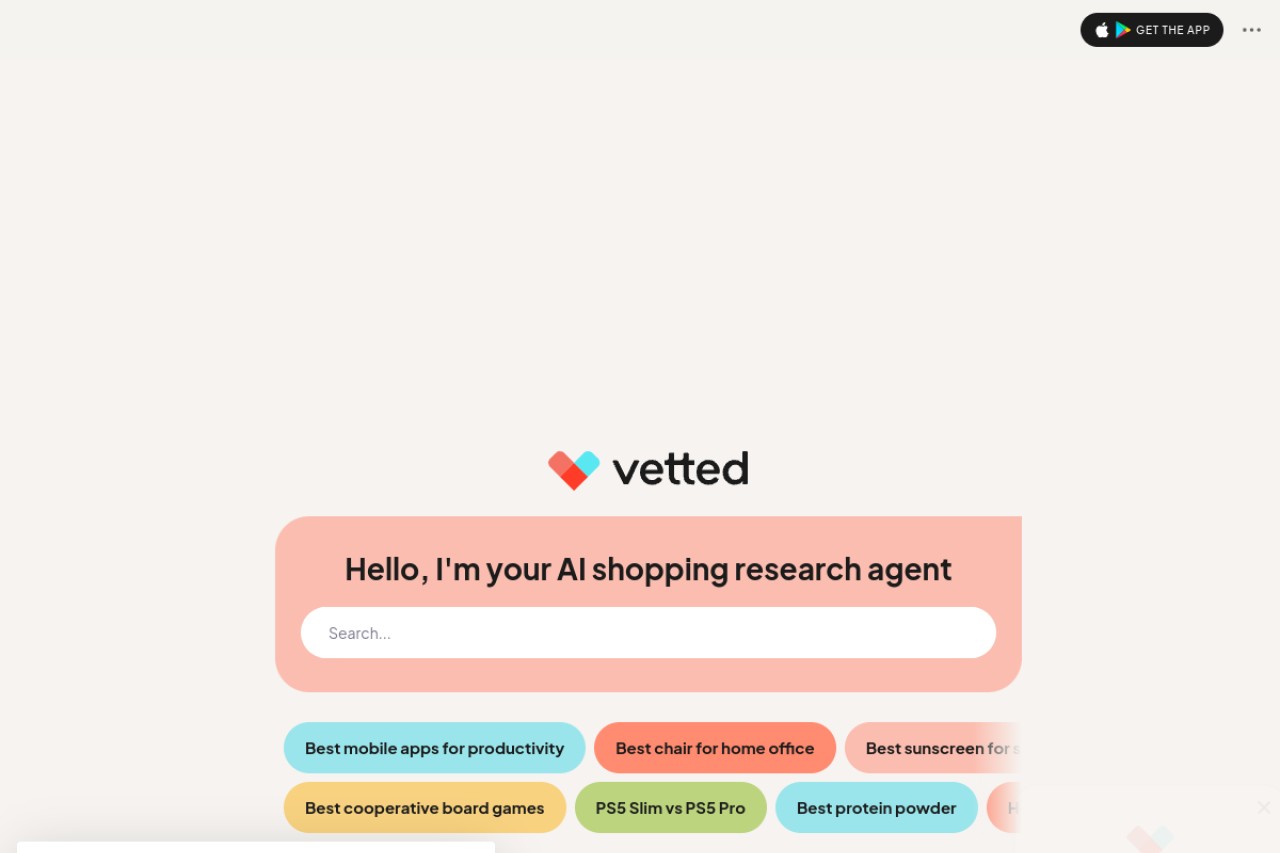 Vetted官网截图