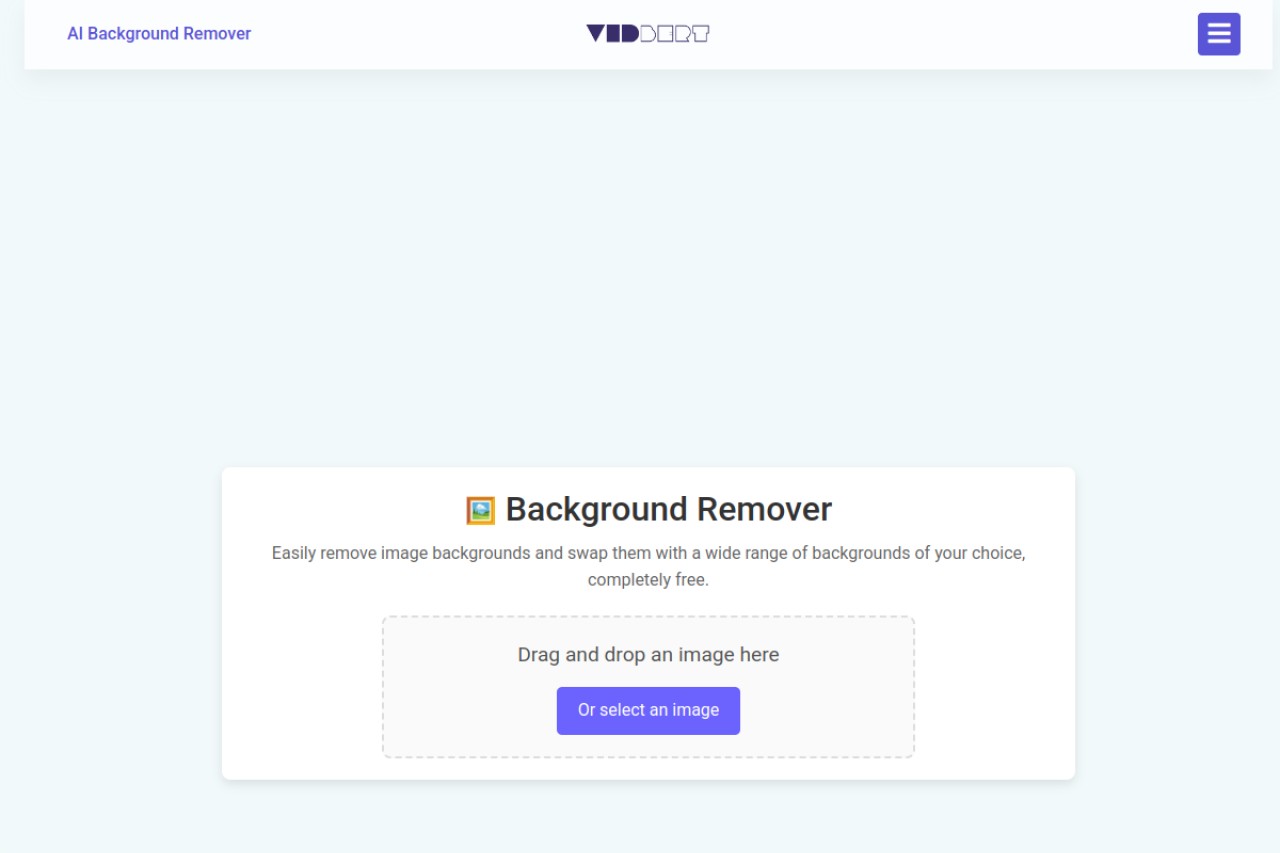 AI Background Remover官网截图