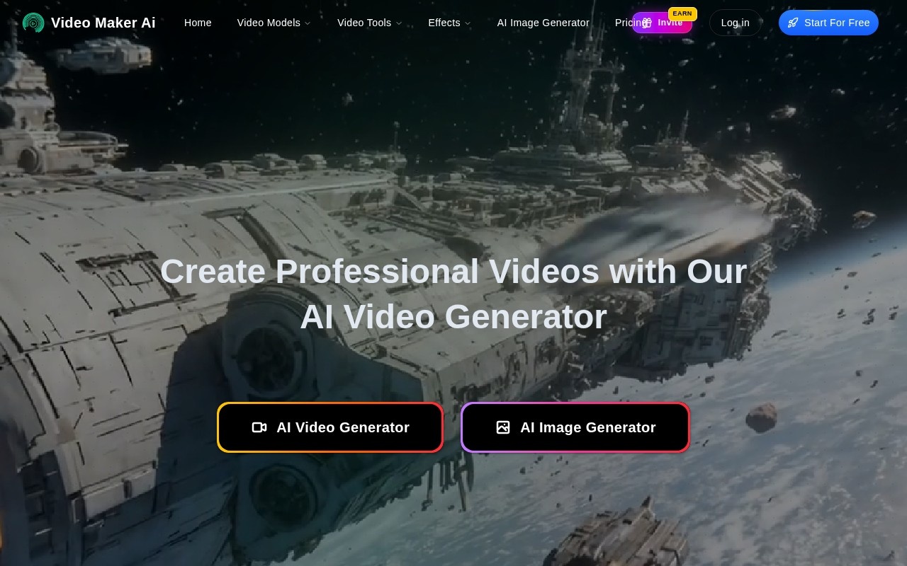 Video Maker AI - Video generation官网截图