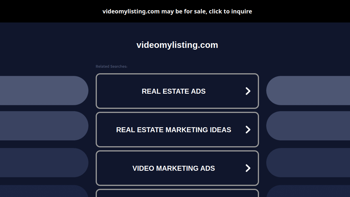 VideoMyListing官网截图