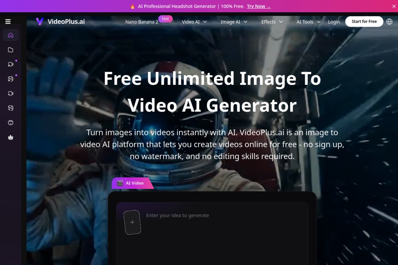 VideoPlus.ai官网截图