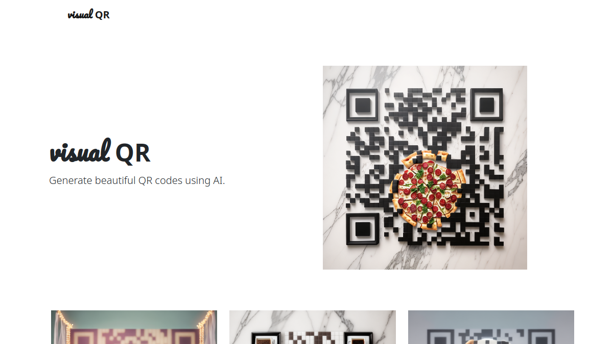 VisualQR官网截图