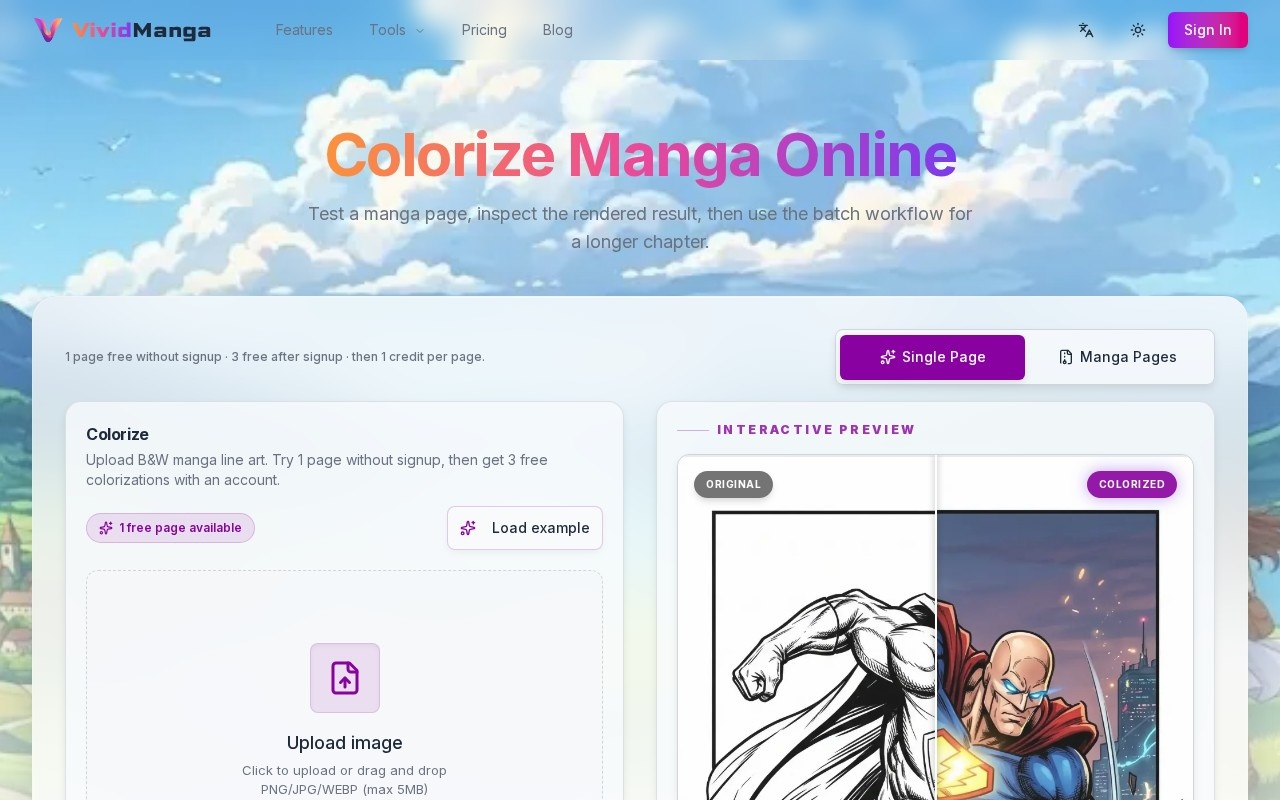 VividManga官网截图