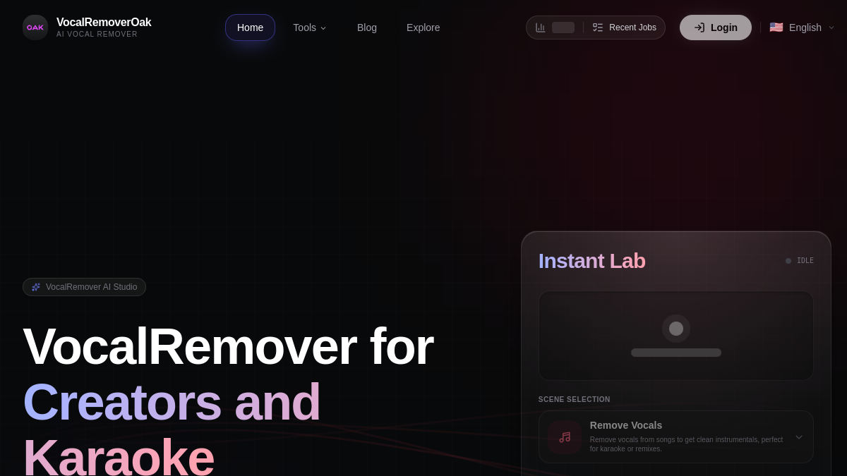 Vocal Remover Online官网截图