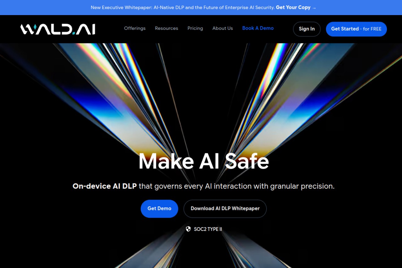Wald.ai官网截图